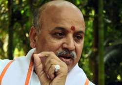 joshi s exit loss to bjp claims praveen togadia