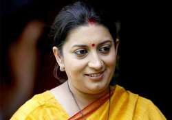 judge me by my work smriti irani