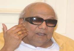 karuna condemns ban against entry of pmk founder in 2 dists