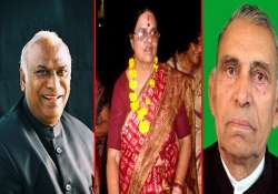 kharge made railways minister eight inducted as ministers