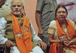 know anandiben patel gujarat s first woman cm