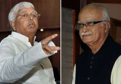 lalu takes a dig at advani