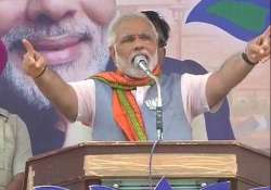 live from land of tourism kerala has become nursery of terrorism says modi at kasaragod kerala rally