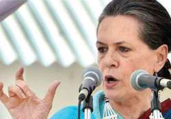 mp polls sonia gandhi says bjp leaders are daydreaming about power