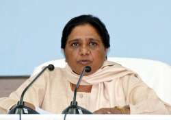 mayawati backs ias durga says goondaraj prevailing in up