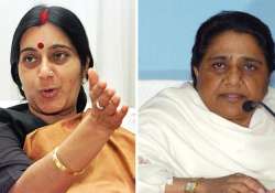 mayawati has betrayed people says sushma