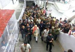 modi begins jammu visit