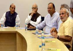 modi in limelight at bjp parliamentary board meet