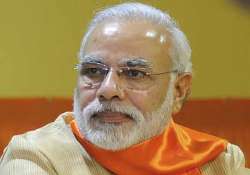 modi meets bjp s maharashtra mps discusses polls