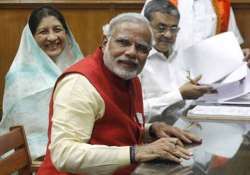 modi s wife congress taunt and brothers defence