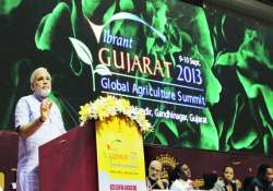 modi steals the thunder at gujarat agro meet