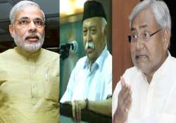 mohan bhagwat ranks nitish above modi rss clarifies