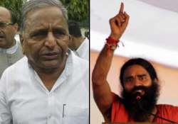 mulayam backs ramdev s agitation