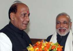 mumbai bjp cancels felicitation of rajnath singh modi