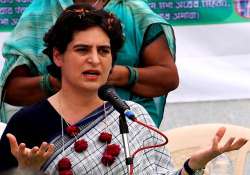 my husband is being humiliated says priyanka gandhi