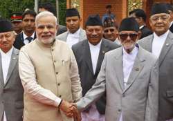 narendra modi meets koirala three agreements signed