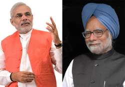 narendra modi dares manmohan to fight against him in gujarat polls