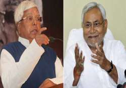 nitish govt may collapse any time says lalu prasad