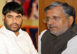 no question of sadhu yadav joining bjp sushil modi