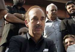 no threat to upa government ghulam nabi azad