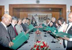 pakistan s interim cabinet to meet