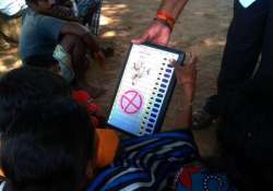 polling sluggish in bastar s maoist dominated areas