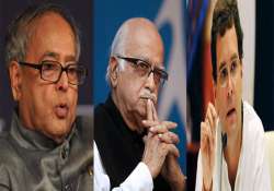 pranab not rahul saved situation in ordinance crisis advani