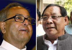 pranab sangma final candidates in prez polls