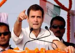 live rahul gandhi to hold poll rallies in rajasthan uttar pradesh and chhattisgarh today