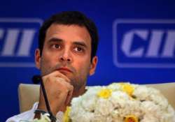 rahul invokes gita buddha at cii meet