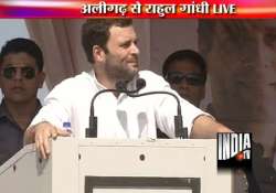 rahul predicts win in 2014 says upa gave rights to food jobs for poor