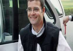 rahul returns from trip abroad