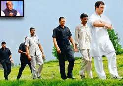 rahul s kisan yatra a political gimmick rajnath