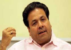 rajiv shukla congratulates modi ridicules nda government