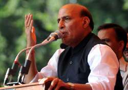 rajnath takes dig at pm over sonia letter