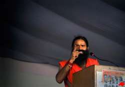 ramdev targets congress as govt ignores ultimatum