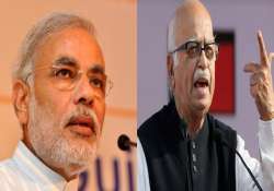 read bjp s 5th list of candidates modi from vadodara advani from gandhinagar