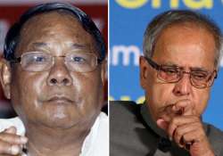 sangma demands ro order bjp threatens poll petition against pranab