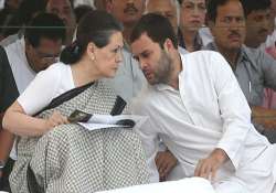 senior congress leaders meet sonia rahul