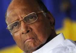 pawar complains of uneasiness cuts short sangli visit