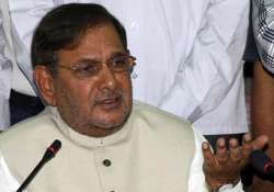 sharad yadav backs pawan bansal