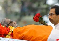 shiv sena wants lok sabha adjourned on thursday in the memory of bal thackeray