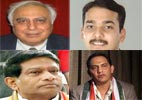 sibal jogi azhar in cong list kalmadi replaced by kadam