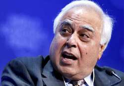 sibal regrets lapse on judges appointment amendment bill