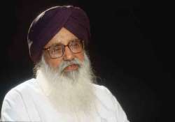 sikhs will give befitting reply to congress tactics prakash singh badal