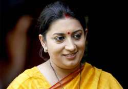 smriti irani refuses to comment on delhi university s fyup issue