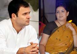 smriti irani to contest against rahul gandhi ajay aggarwal against sonia