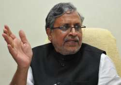 sushil modi downplays advani nitish exchanging greetings