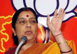 sushma swaraj uttarakhand govt failed to rise to the occasion