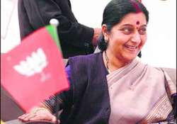 sushma lauds leadership quality of narendra modi